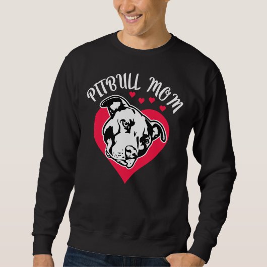 Pitbull Moeder Mama Trui (Voorkant)