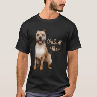 Pitbull Moeder Pittie Hond Bully Pit Bull Mama Gif T-shirt