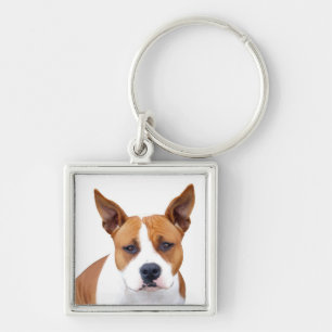 Pitbull Moeder Puppy Hond Redding Adopt Pit Bull V Sleutelhanger