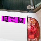 PITBULL MOM-BUMPERSTICKER BUMPERSTICKER (Op Truck)