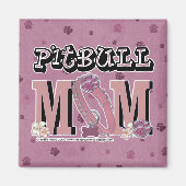 Pitbull MOM Magneet (Voorkant)