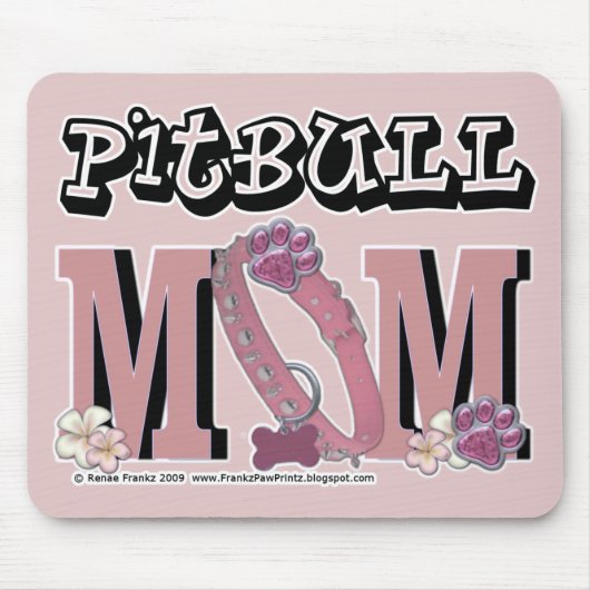 Pitbull MOM Muismat (Voorkant)