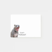 Pitbull Morning Yawn vergeet geen notities Post-it® Notes (Voorkant)