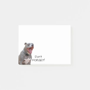 Pitbull Morning Yawn vergeet geen notities Post-it® Notes
