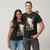 Pitbull My Love Gorgeous Handsome Pittie T-shirt (Unisex)