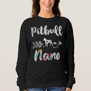 Pitbull Nana Pitbull Schattige Vrouwen Oma T - shi Trui