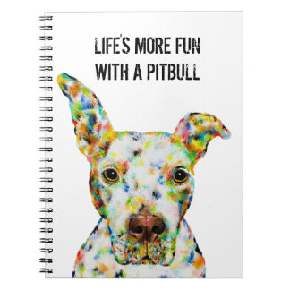 Pitbull-Notitieboek 6,5 x 8,75 inch Notitieboek