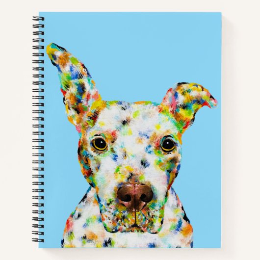 Pitbull Notitieboek 8.5" x 11" (Voorkant)
