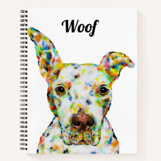 Pitbull Notitieboek 8,5 x 11 inch