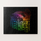 Pitbull onderzocht hun ogen lang genoeg legpuzzel (Horizontaal)