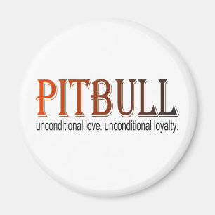 pitbull onvoorwaardelijk magneet