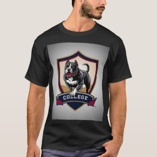 Pitbull op de universiteit: Logo T-shirt