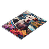 Pitbull op een peddel: Een Schilderachtig avontuur Notitieboek (Linkerzijde)