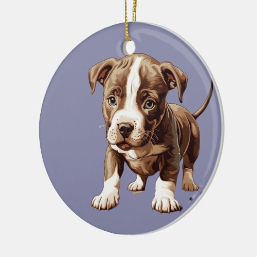 Pitbull Ornament  cadeau (Links)