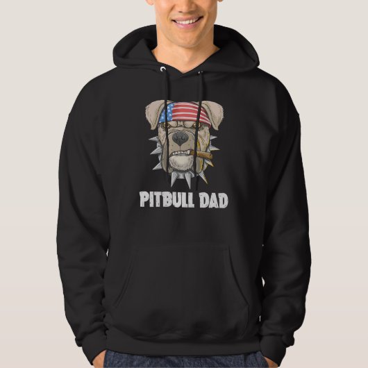 Pitbull Pap 51 Hoodie (Voorkant)