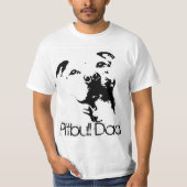 Pitbull Pap Dog shirt (Voorkant)