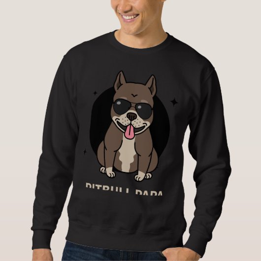Pitbull Pap Dogs Trui (Voorkant)