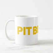 Pitbull Pap Koffiemok (Links)