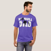 Pitbull Pap Pitbull Gift Vader Dog T-shirt (Voorkant volledig)