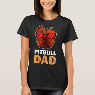 Pitbull Pap Schattige en Grappig Pitbull Dog T-shirt
