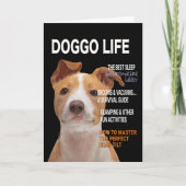 Pitbull Parody Magazine-Hoesje Kaart (Voorkant)