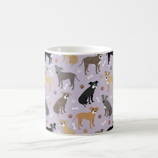Pitbull Paws and Botten Coffee Mok (Center)