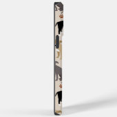 Pitbull Paws and Botten Hoesje-Mate iPhone Case (Achterkant / Rechts)