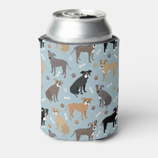 Pitbull Paws en Botten Blikjeskoeler (Blikje Achterkant)