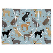 Pitbull Paws en Botten Groot Cadeauzakje (Achterkant)