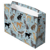Pitbull Paws en Botten Groot Cadeauzakje (Achterkant Gekanteld)