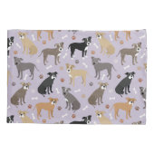 Pitbull Paws en Botten Kussensloop (Achterkant)