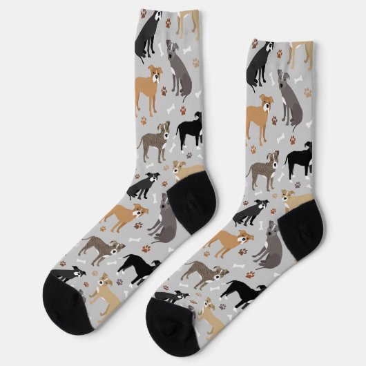 Pitbull Paws en Botten Socks Sokken (Links)
