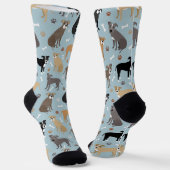 Pitbull Paws en Botten Socks Sokken (Gebogen)