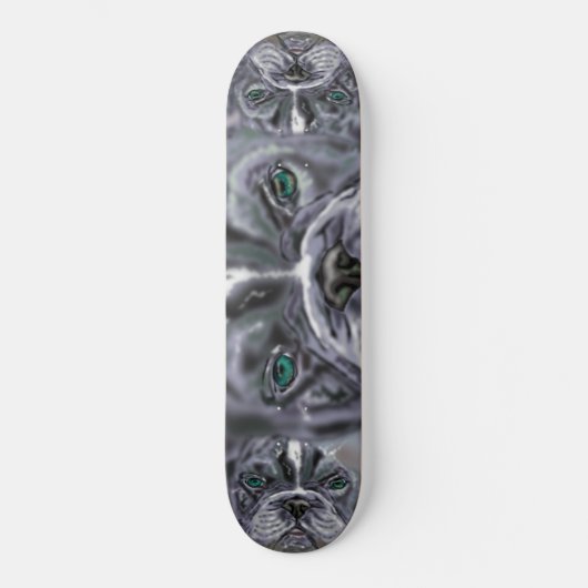 Pitbull + persoonlijk skateboard (Voorkant)