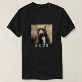 Pitbull Pet Photo Gepersonaliseerd Mannen T-Shirt