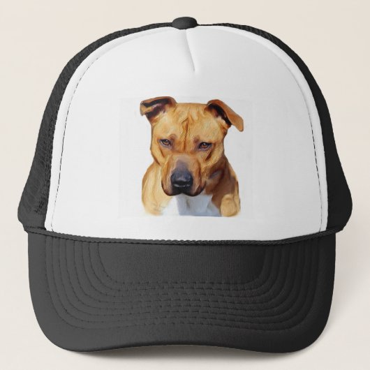 Pitbull-pet Trucker Pet (Voorkant)