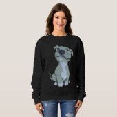 Pitbull Pibble Mom Trui (Voorkant volledig)