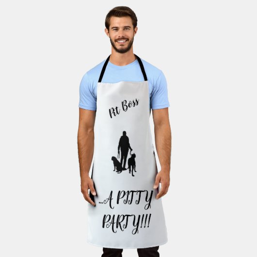 Pitbull "Pit Boss" Apron Schort (Gedragen)