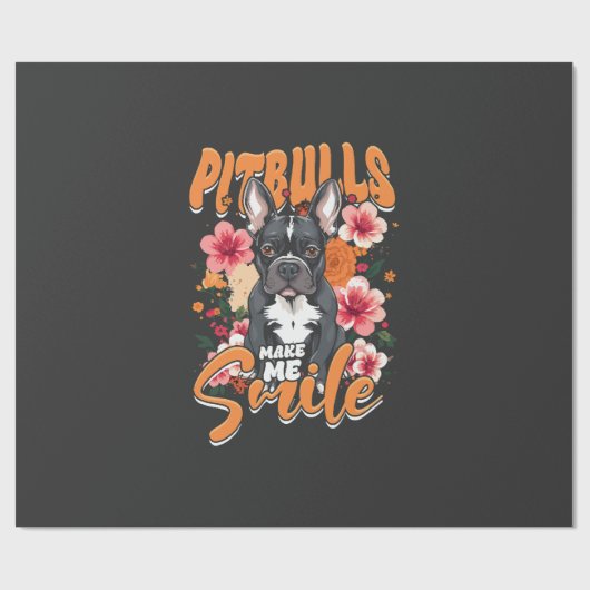Pitbull Pitbulls Cadeaupapier (Vlak)
