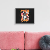 Pitbull Pitbulls Canvas Afdruk (Insitu (Woonkamer))
