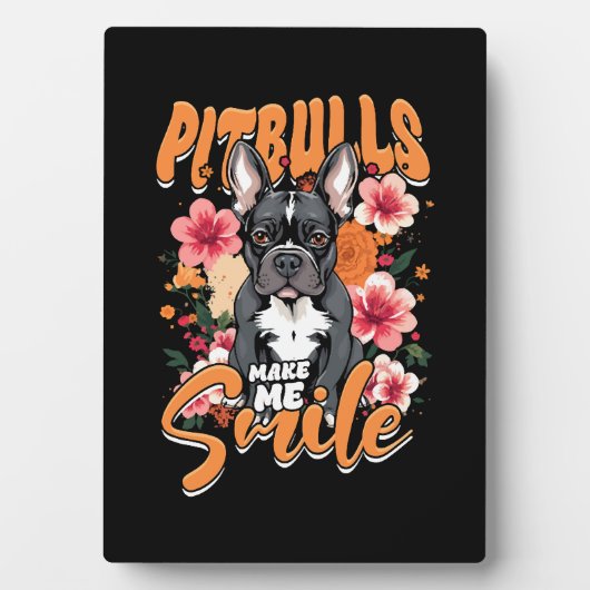 Pitbull Pitbulls Fotoplaat (voorkant)