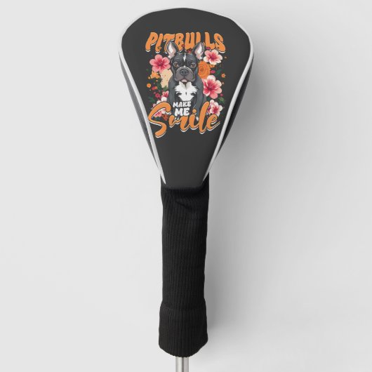 Pitbull Pitbulls Golfheadcover (Voorkant)