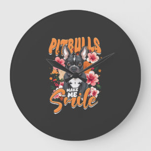 Pitbull Pitbulls Grote Klok
