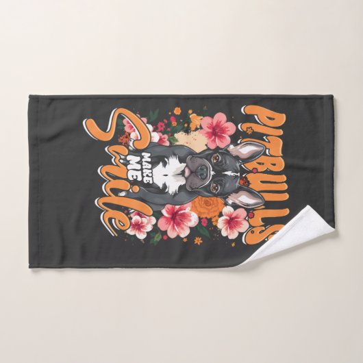 Pitbull Pitbulls Handdoek (Handdoek)