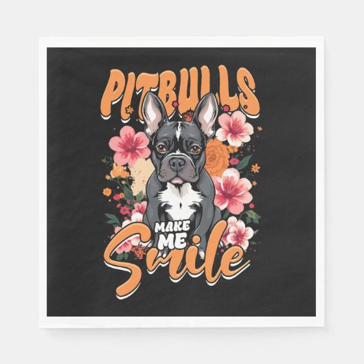 Pitbull Pitbulls Servet (Voorkant)