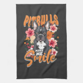 Pitbull Pitbulls Theedoek (Verticaal)