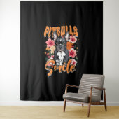 Pitbull Pitbulls Wandkleed (In situ)