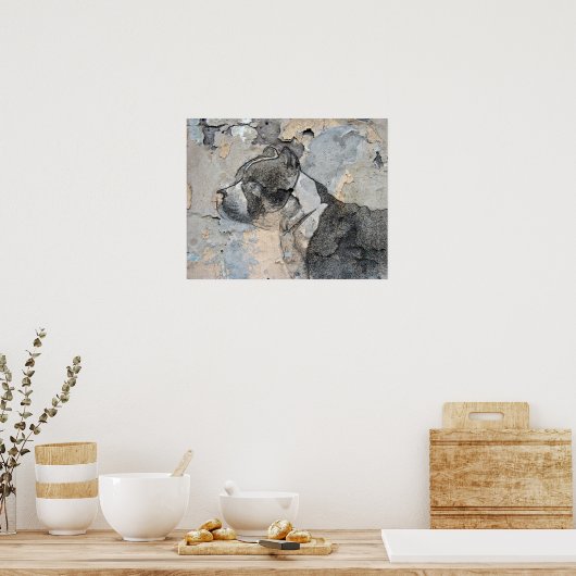 Pitbull Poster (Keuken)