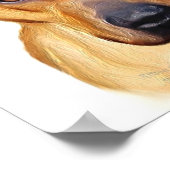 Pitbull-poster Poster (Hoek)