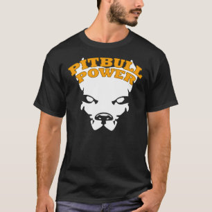 Pitbull Power Fight Dog Kickboksen MMA Mannen T-shirt